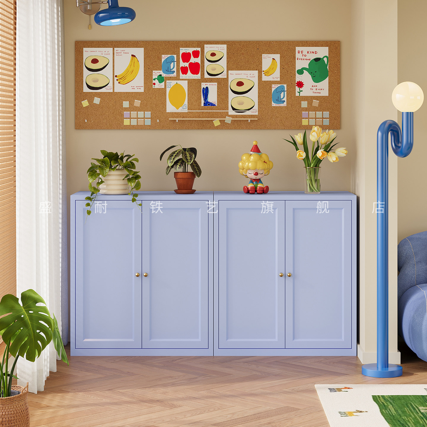 阳台金属鞋柜钢制多层带门防雨淋防晒防霉家用小矮柜储物柜收纳柜,住宅家具,阳台柜,淘宝优惠券,粉丝福利购,淘宝优惠卷