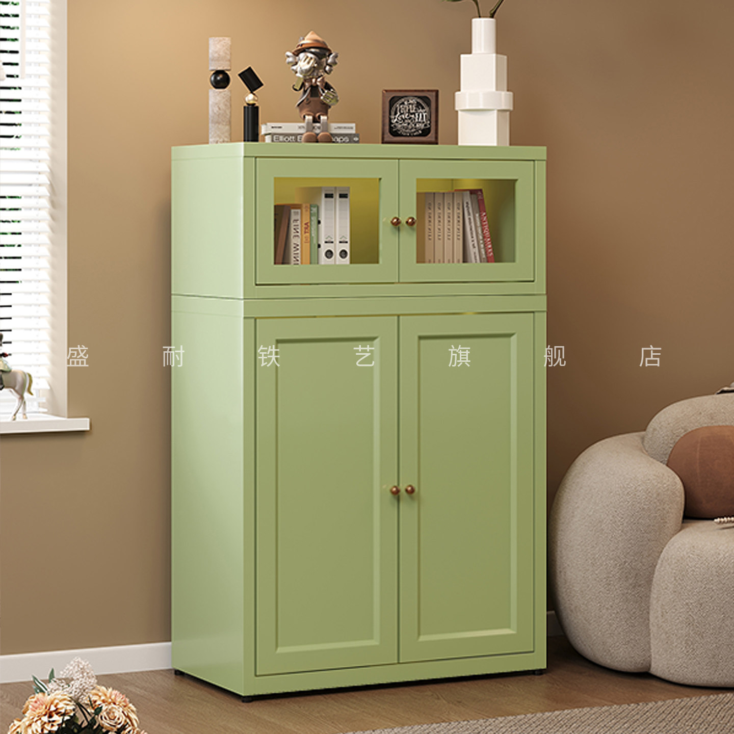 家用客厅沙发边书柜儿童书架宝宝玩具绘本收纳柜子简约矮柜储物柜,住宅家具,书架,淘宝优惠券,粉丝福利购,淘宝优惠卷