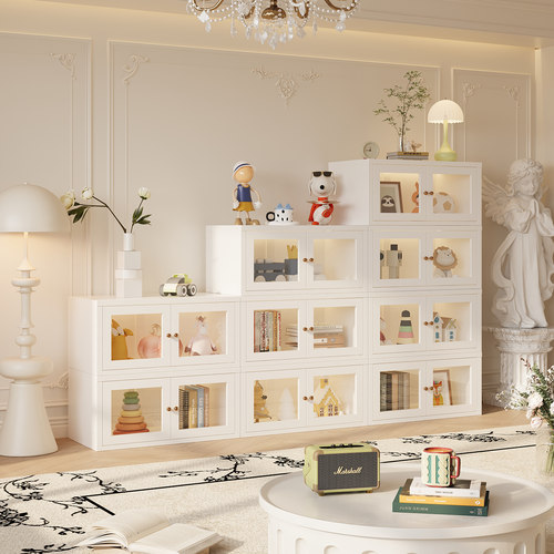 落地书架儿童玩具收纳柜客厅