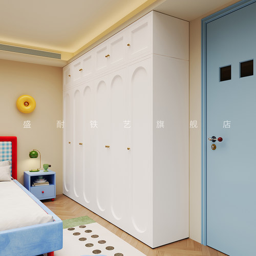 盛耐成品衣柜钢制大衣柜家用衣橱