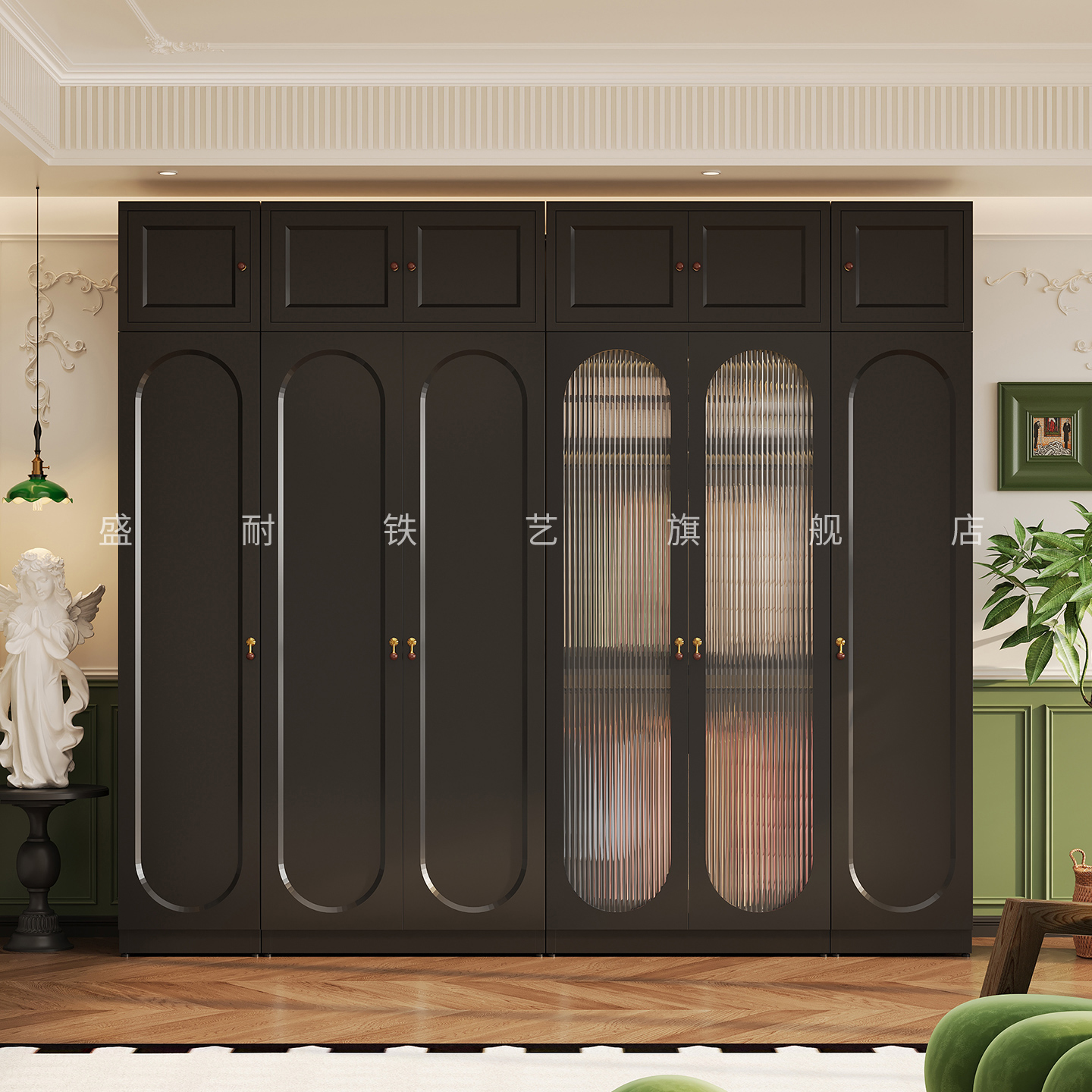 盛耐钢制衣柜省空间大容量