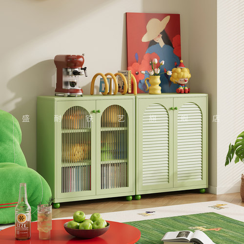 中古风铁皮书柜一体整墙家用客厅