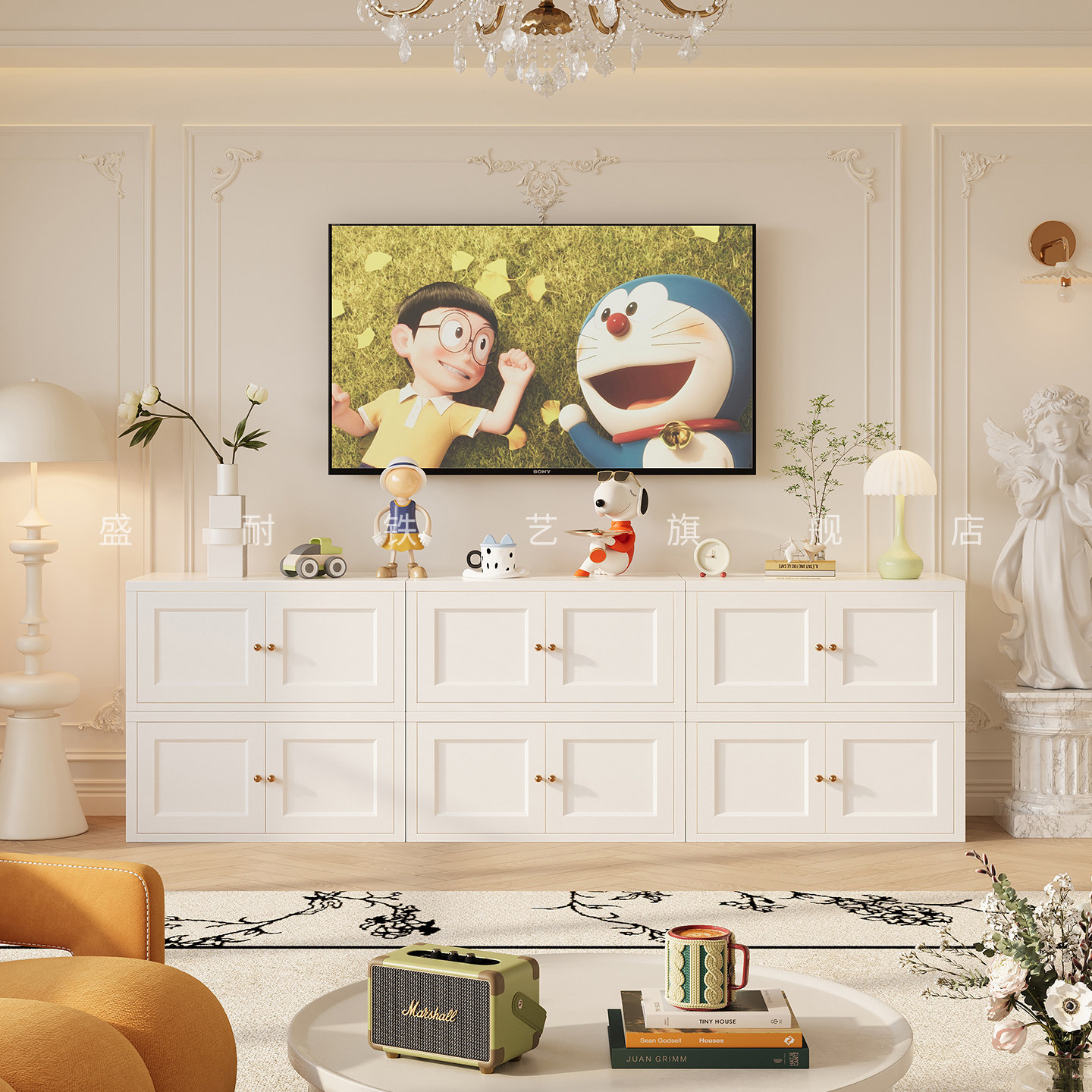 电视柜客厅2026新款小户型多功能落地式现代简约收纳储物电视机柜