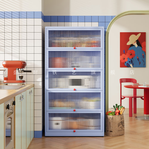 厨房置物架微波炉储物柜多功能柜