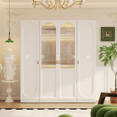 2026年新款 环保衣柜家用卧室大容量成品自由组合大容量铁皮储物柜