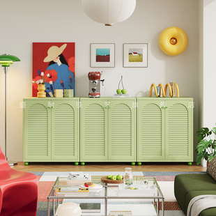 新款钢制儿童书柜矮柜家用卧室安全环保带门防尘书架收纳柜储物架