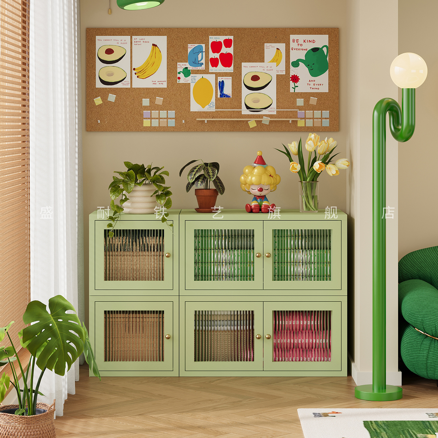 阳台收纳柜防水防晒室外大容量柜