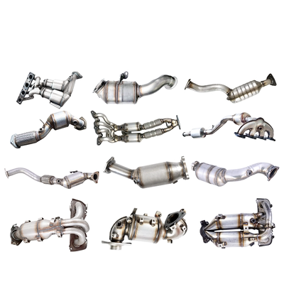 适用大众普桑 桑塔纳2000 时代超人 娇子三元催化器位排气管