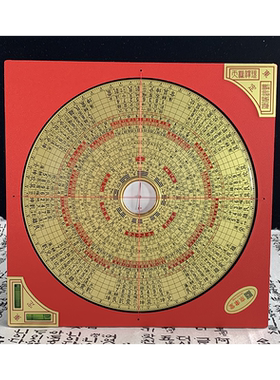 原装玄空玛瑙天池测量准确综合盘