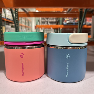 现货可发THERMOFLASK不锈钢食物罐591ml两只套装Costco开市客代购