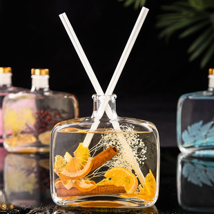 July 浴室永生花藤条香氛摆件厕所除臭空气清新剂 wind无火香薰