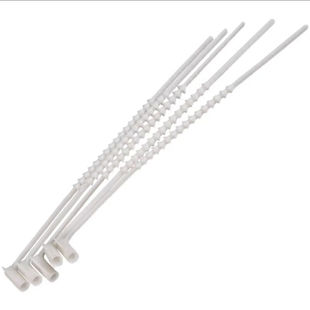 伏兴鱼骨扎带邮政物流一次性锁扣邮袋封扎带塑料封条8*250mm2000