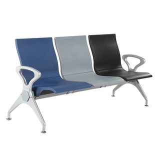 奈高连排椅机场椅公共座椅长椅银行医院等候椅输液椅休闲排椅3人