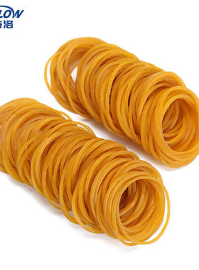 金诗洛（Kimslow）KSL407橡皮筋（500g）橡胶圈牛皮筋黄色38mm*1.