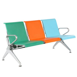 奈高连排椅机场椅公共座椅长椅银行医院等候椅输液椅休闲排椅3人