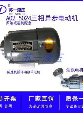 AO25024三相异步电动机AO2 5024嵊州长乐YS5014油泵电机40W/60W
