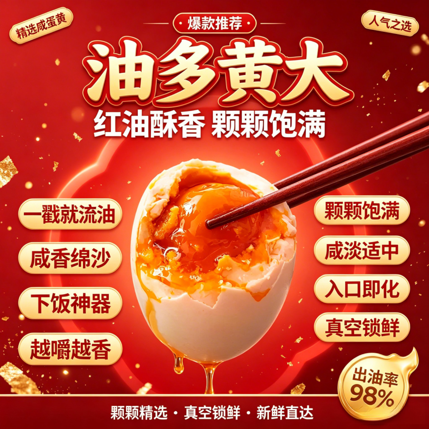 海鸭蛋咸鸭蛋黄广西鸡鸭鹅红树林咸鸭蛋