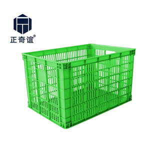 正奇谊周转筐绿色680筐外680*480*410单位：个货期：7天