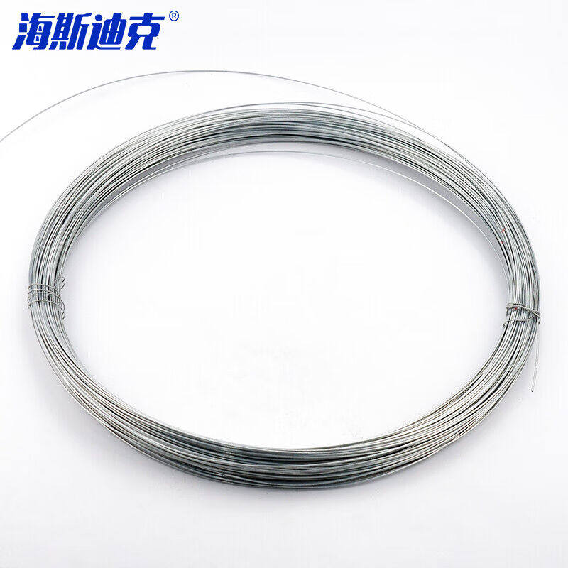 海斯迪克HKL-170镀锌铁丝工地建筑捆扎铁丝线12号(1KG)粗2.8m