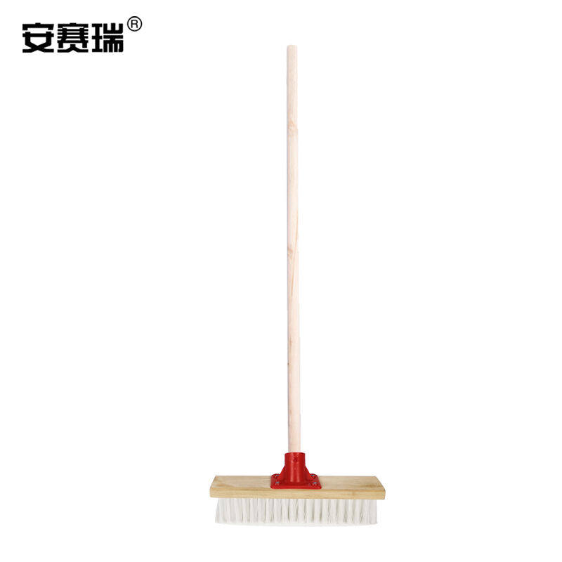安赛瑞工业地板刷长柄木质硬毛清洁刷瓷砖地砖浴室厕所洗地甲板刷