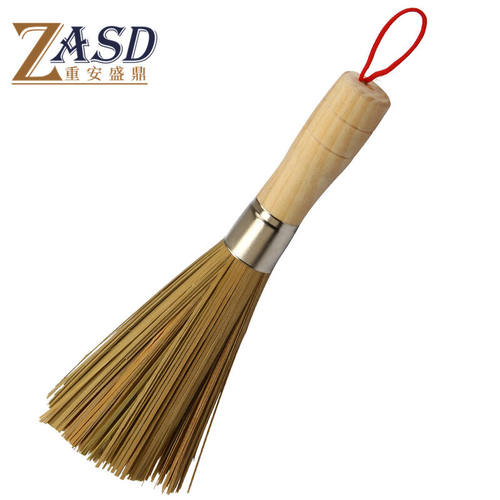 重安盛鼎洗锅刷竹锅刷厨房铁锅竹炊帚老式洗锅清洁竹刷竹刷*1把