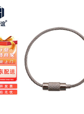 正奇谊不锈钢钢丝钥匙圈110mm
