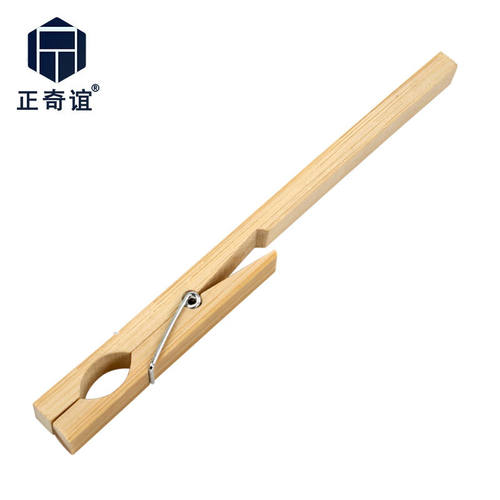 正奇谊试管夹竹质试管夹试管夹长17CM适合10-20MM直径玻璃管5个