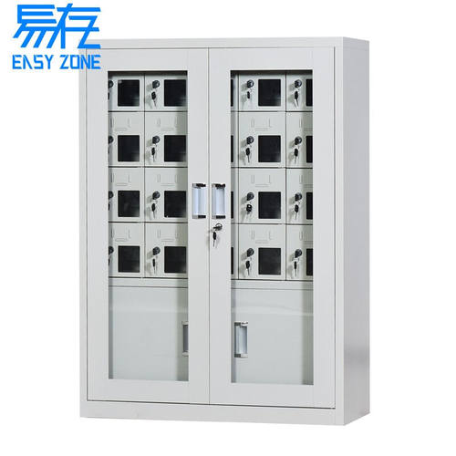 易存手机柜存放柜对讲机柜电子设备管理柜学校工厂医院存放柜20门