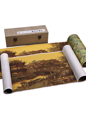 南乡旧梦图张孝友传统工艺装裱