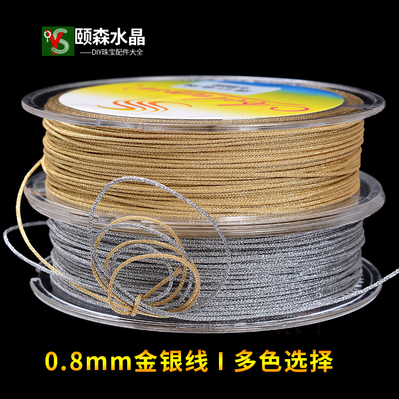 手工编织配饰材料彩色线