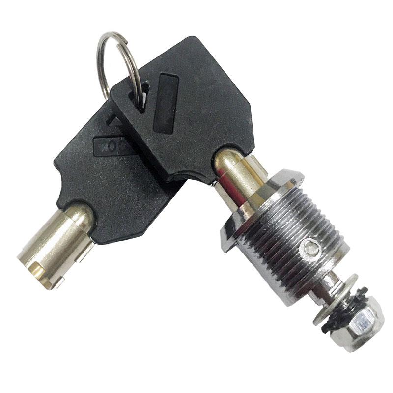 锢力保（GLB）电子密码保险箱应急圆头锁指纹箱配件梅花锁管状锁保险柜平面弹子副锁