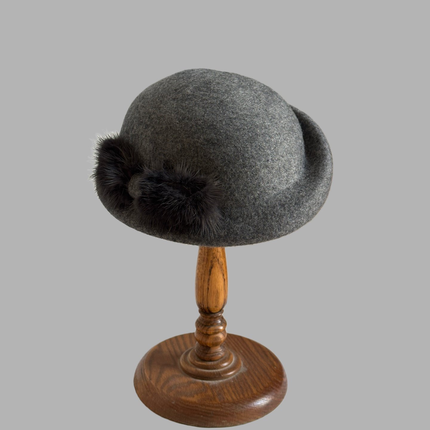 千金风女士灰色驼色兔毛装饰蝴蝶结礼帽英伦风名媛国民风复古帽子,服饰配件/皮带/帽子/围巾,帽子,淘宝优惠券,粉丝福利购,淘宝优惠卷