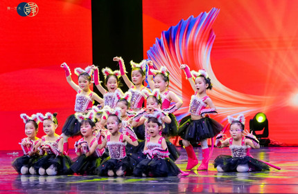 爱跳舞的小怪兽六一演出服快乐星猫学猫叫三只猫幼儿园舞蹈表演服