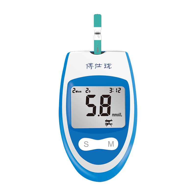 博仕瓏血糖試紙血糖儀glm-79分析儀家用GLS-79血糖試紙?jiān)嚻嚰垪l