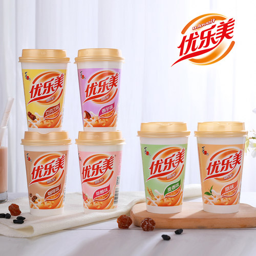 喜之郎优乐美奶茶椰果80g*24健康