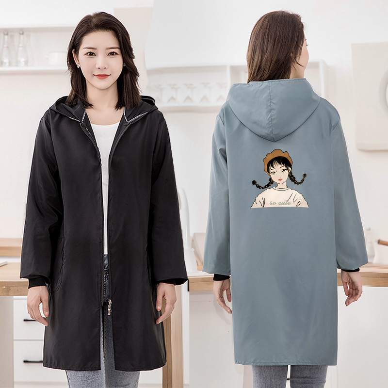 防油正穿衣工作服薄款围裙定制