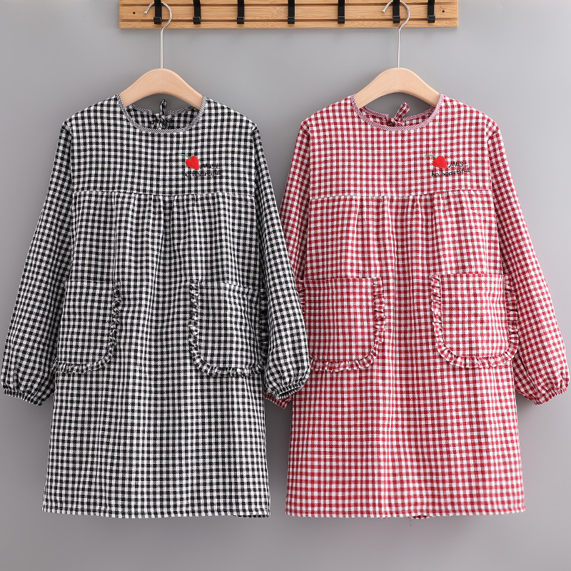 长袖围裙透气新款网红男士罩衣