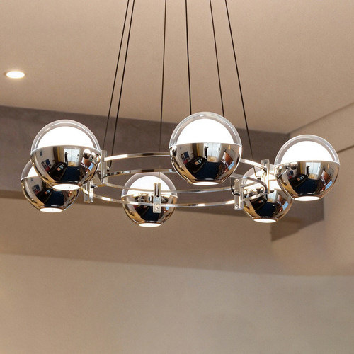 ACNikola新款序光灯现代轻奢极简客厅吊灯设计师护眼高端餐厅灯具