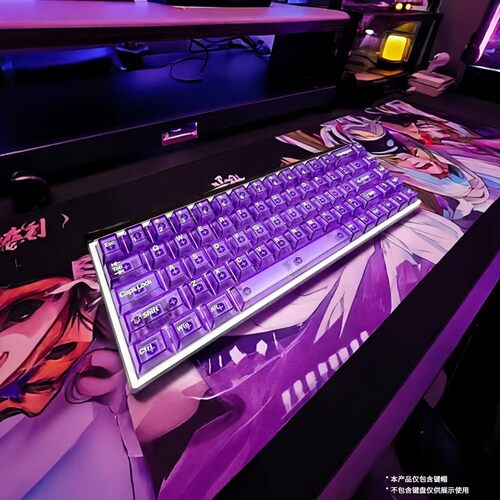 AKKOOEM雾透PC键帽61-108键