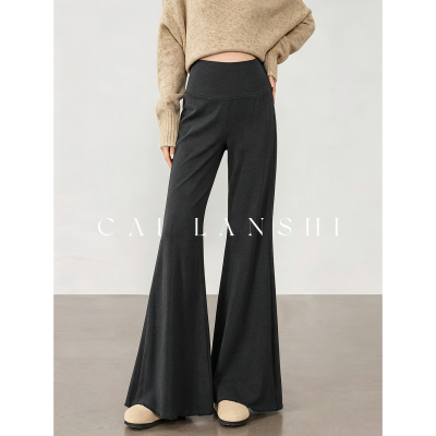 孕妇裤外穿2026新款春秋季喇叭裤托腹瑜伽裤大码微喇长裤秋外穿 — 6