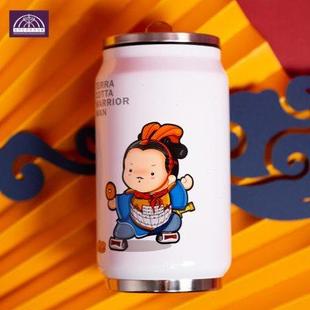 秦俑侠可乐罐家用便携保温杯户外饮水杯304不锈钢创意送礼杯子