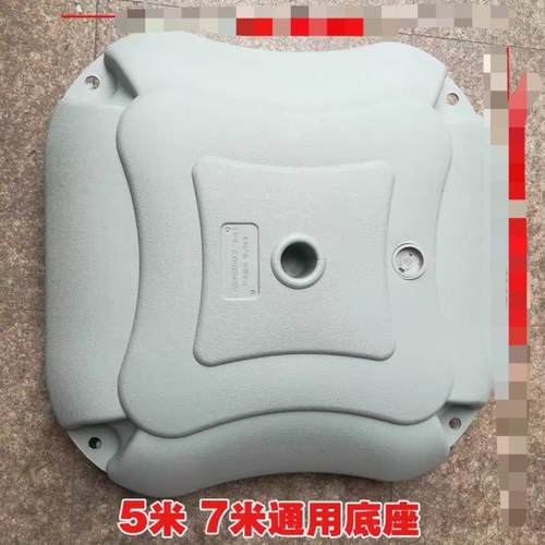 注水旗杆5米底座整体道旗道旗刀旗沙滩旗彩旗杆伸缩旗杆配件