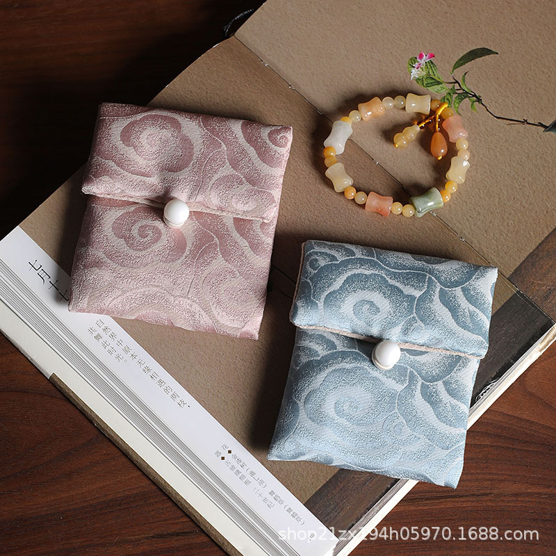 文玩袋手串袋手镯袋手链袋首饰收纳袋饰品包装布袋女士口红袋清新