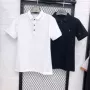 Mùa hè 2019 mới áo sơ mi nam POLO nam ngắn tay cotton cotton thoáng khí thêu áo sơ mi nam tay nửa - Polo áo thun cotton nam