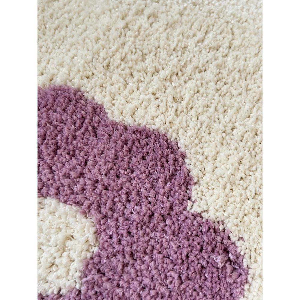 月光集【花漾】浴室防滑地垫花朵碎花吸水卫生间植绒地毯儿童