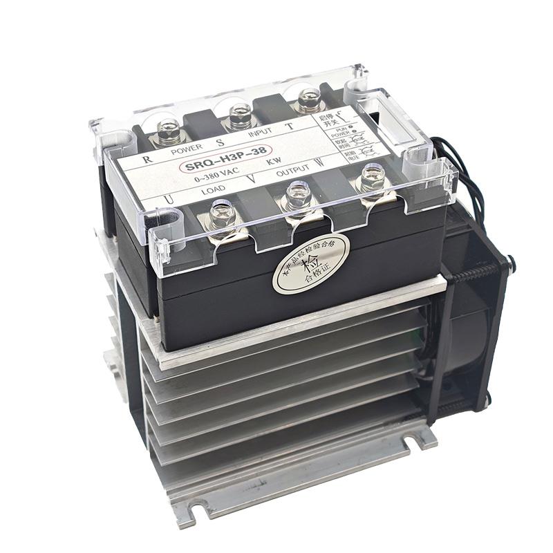 380V三相电机软启动器在线式缓启动模块1KW-30KW降压软启动模块