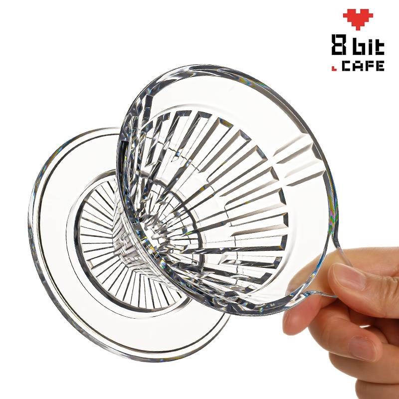 泰摩 冰瞳手冲树脂滤杯 滴滤式过滤器 家用咖啡器具套装 送滤纸