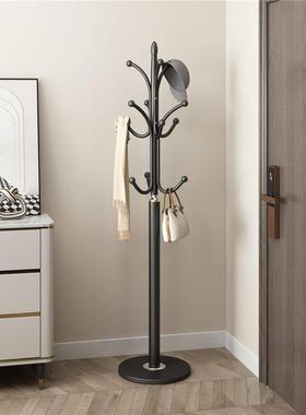 简约衣帽架落地卧室挂衣架网红立式衣服架子客厅挂包架家用晾衣架