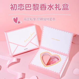 【精美盒装】初恋巴黎爱心香水生日礼物送闺蜜女士持久留香淡香