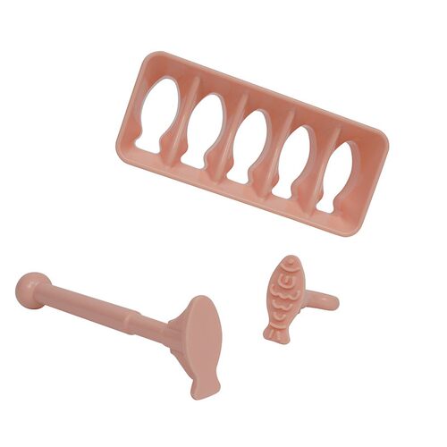 热销小鱼模具饼干工具饭团鱼制作手压式多功能烘R焙凤梨酥新手烤